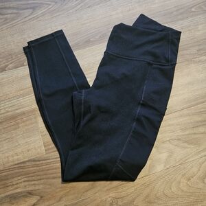 Fabletics PowerHold On-The-Go Black Leggings